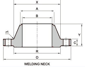 astm-a350-forged-steel-welding-neck-flange-pic